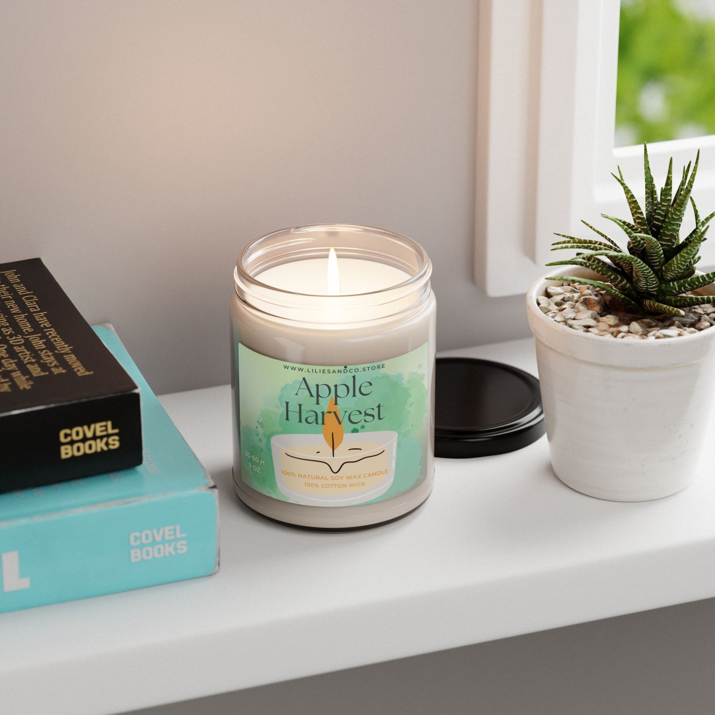 Apple Harvest Scented Soy Candle, 9oz