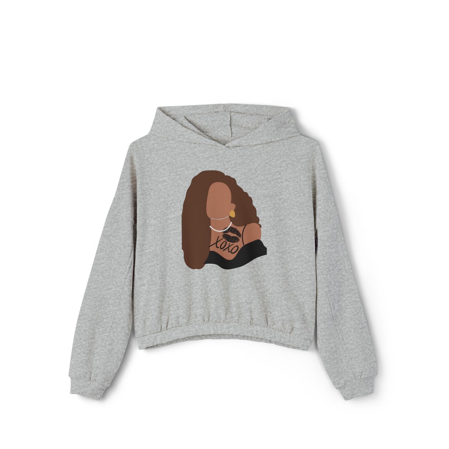 Bella+Canvas Women's Cinched Bottom Hoodie