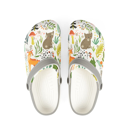 Cute Animal Print EVA Foam Rubber Shoes