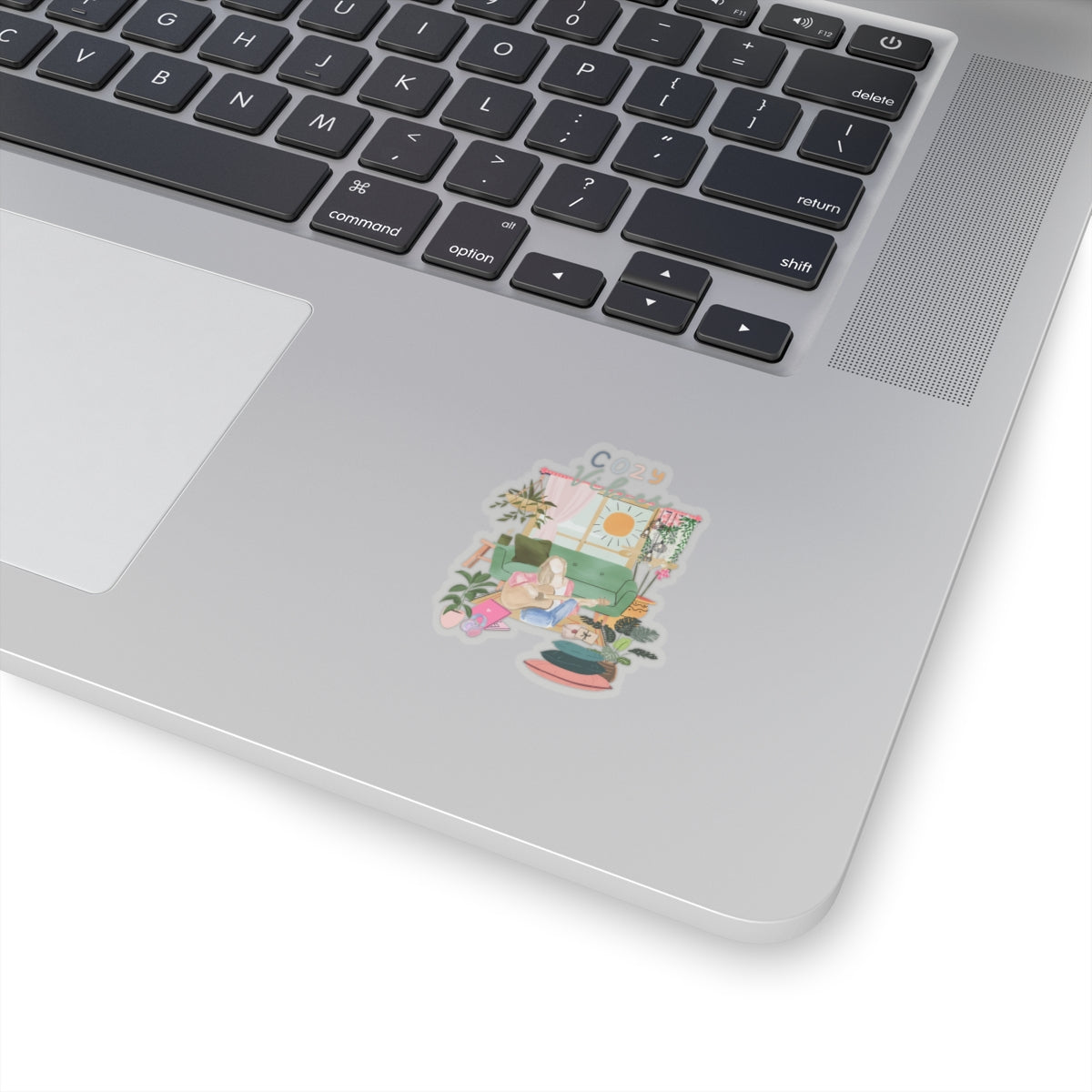 Cozy Vibe Kiss-Cut Sticker