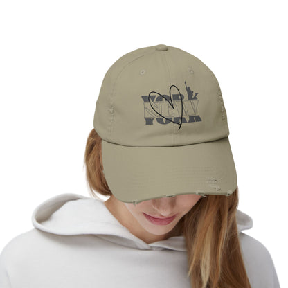 District Unisex Distressed Cap