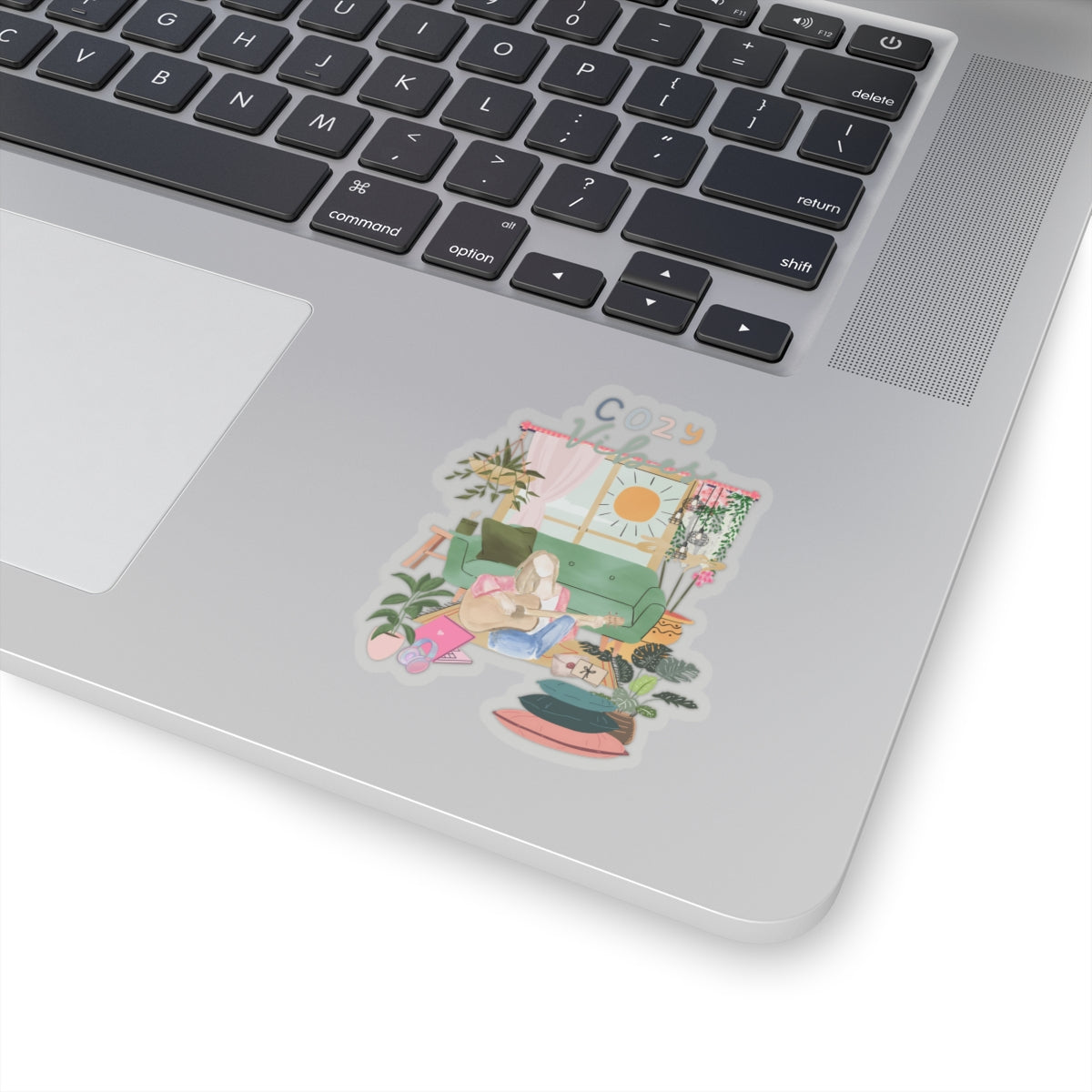 Cozy Vibe Kiss-Cut Sticker