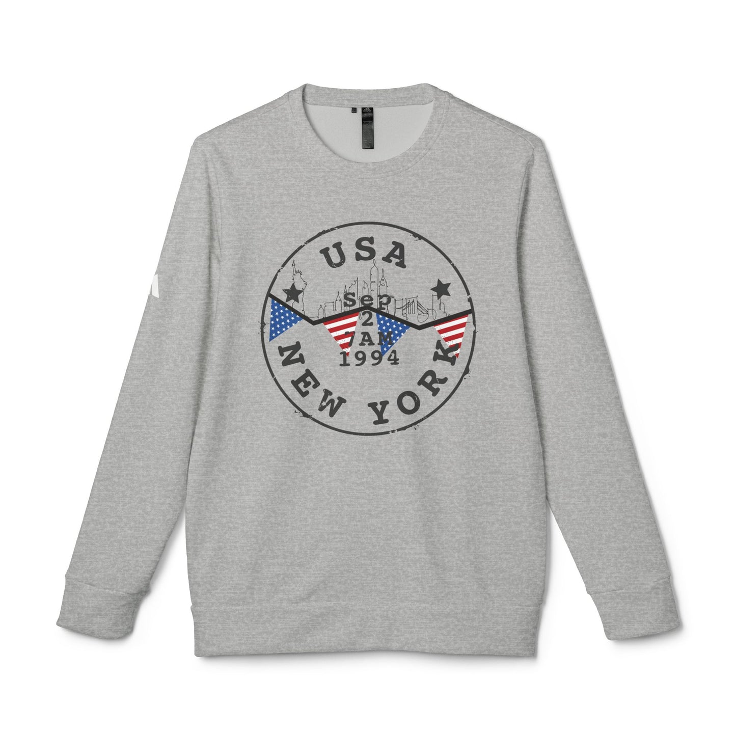 adidas Unisex Fleece Crewneck Sweatshirt
