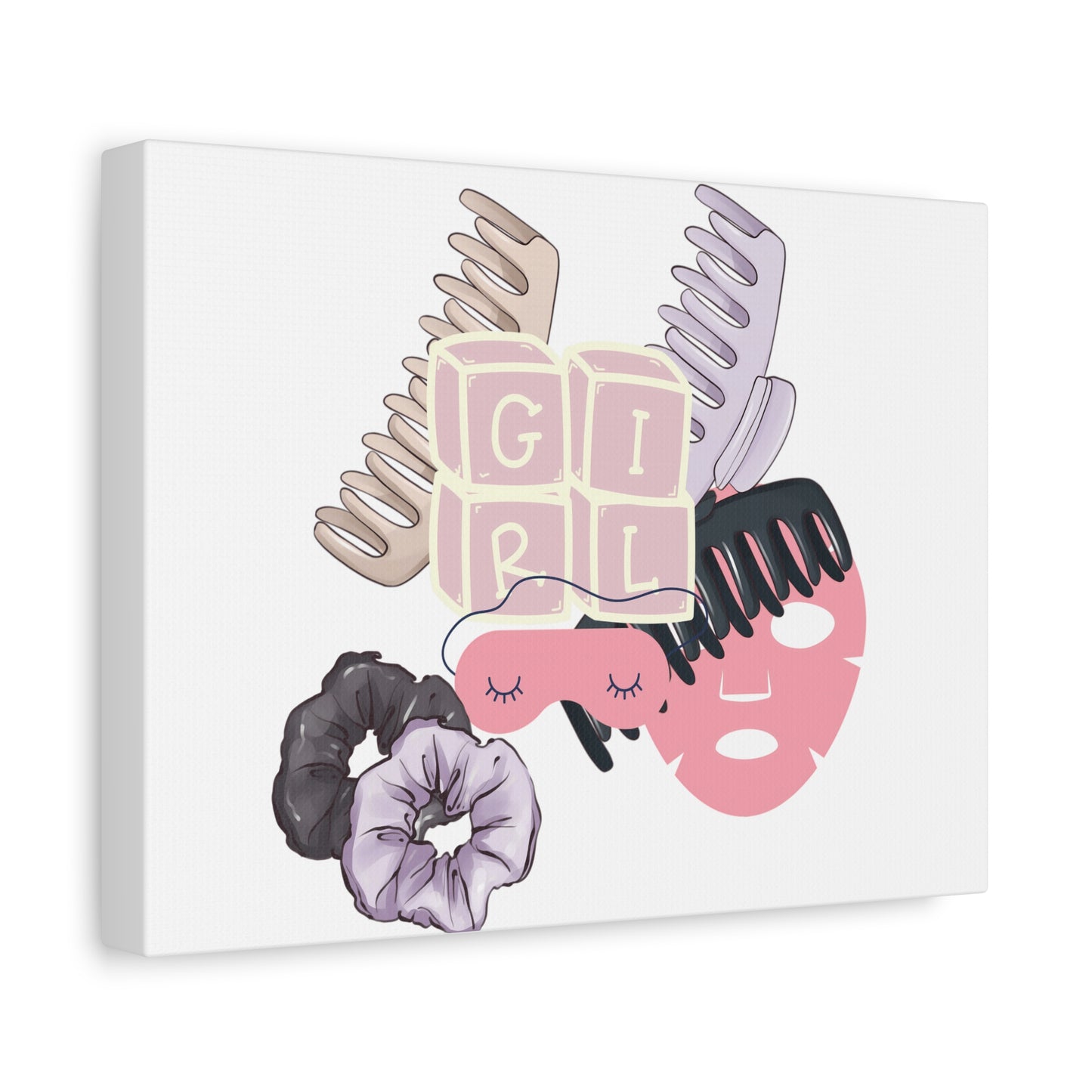 Girl Canvas Art Wall Decor