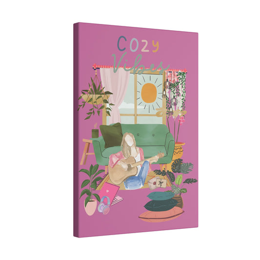 Cozy Vibes Giclée Print Canvas