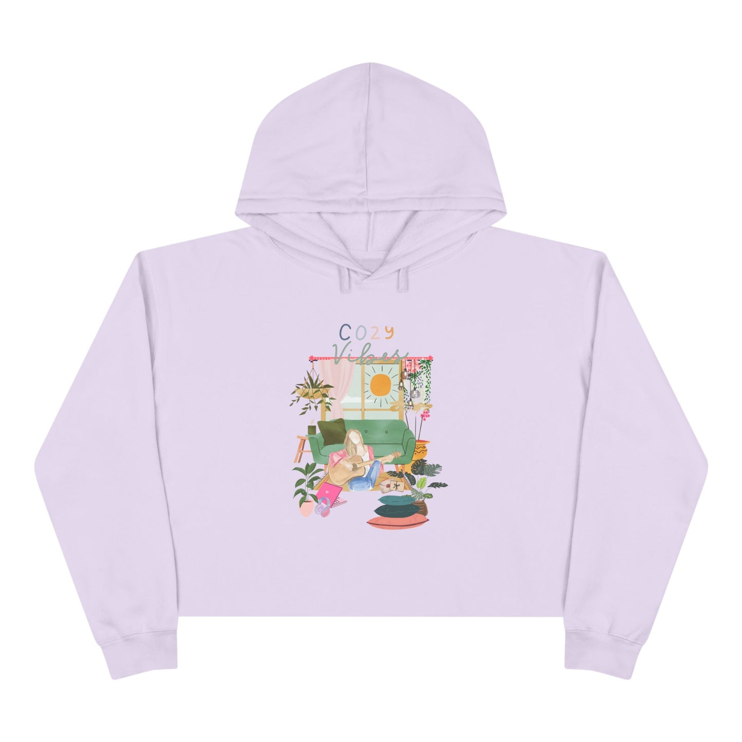 Cozy Vibe Cropped Hoodie