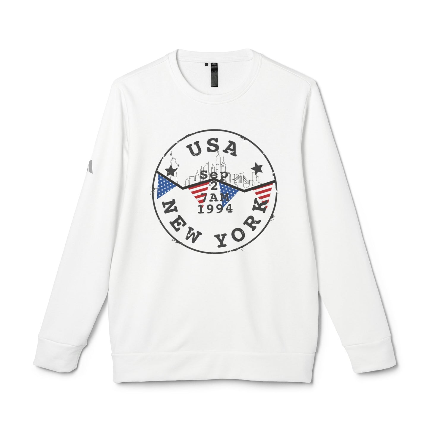 adidas Unisex Fleece Crewneck Sweatshirt