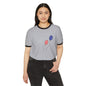 Patriotic Balloon Unisex Cotton Ringer T-Shirt