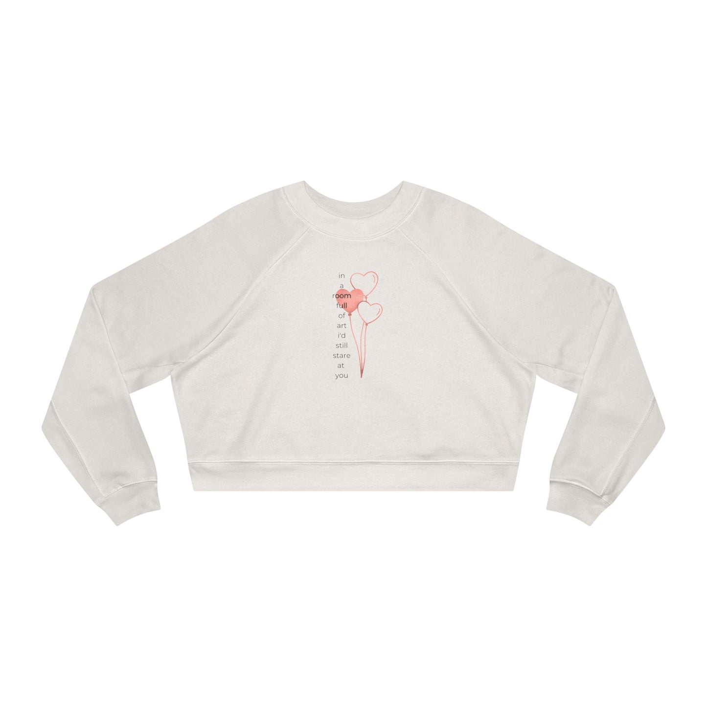 Bella+Canvas Women's Cropped Fleece Pullover