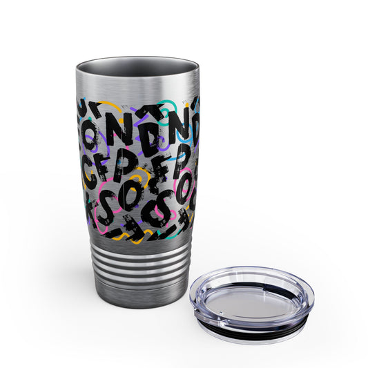 Colorful Patterned Tumbler 20oz