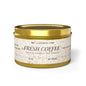 Fresh Coffee Tin Candle