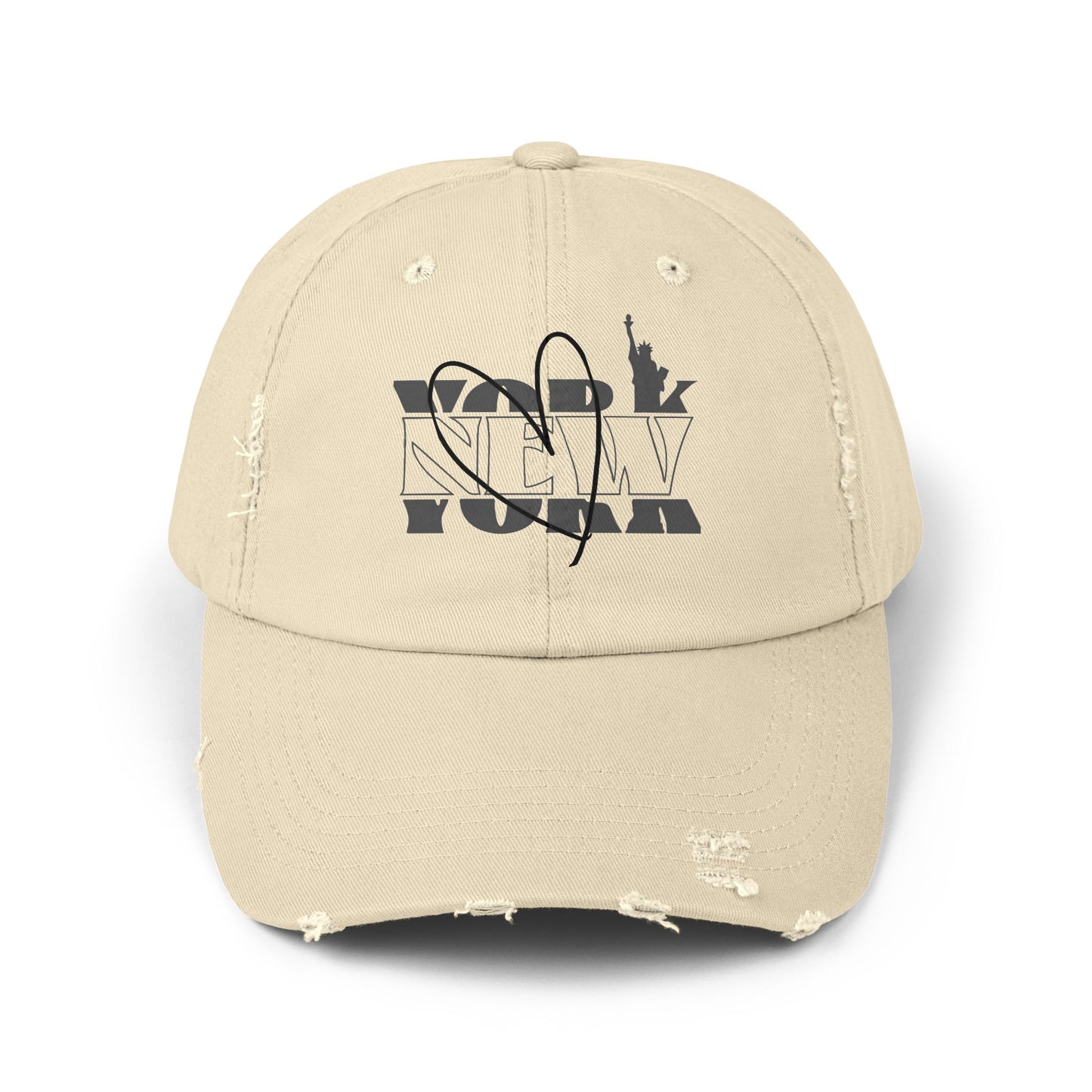 District Unisex Distressed Cap