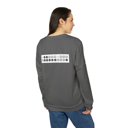 adidas Unisex Fleece Crewneck Sweatshirt