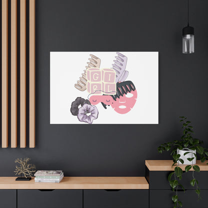 Girl Canvas Art Wall Decor