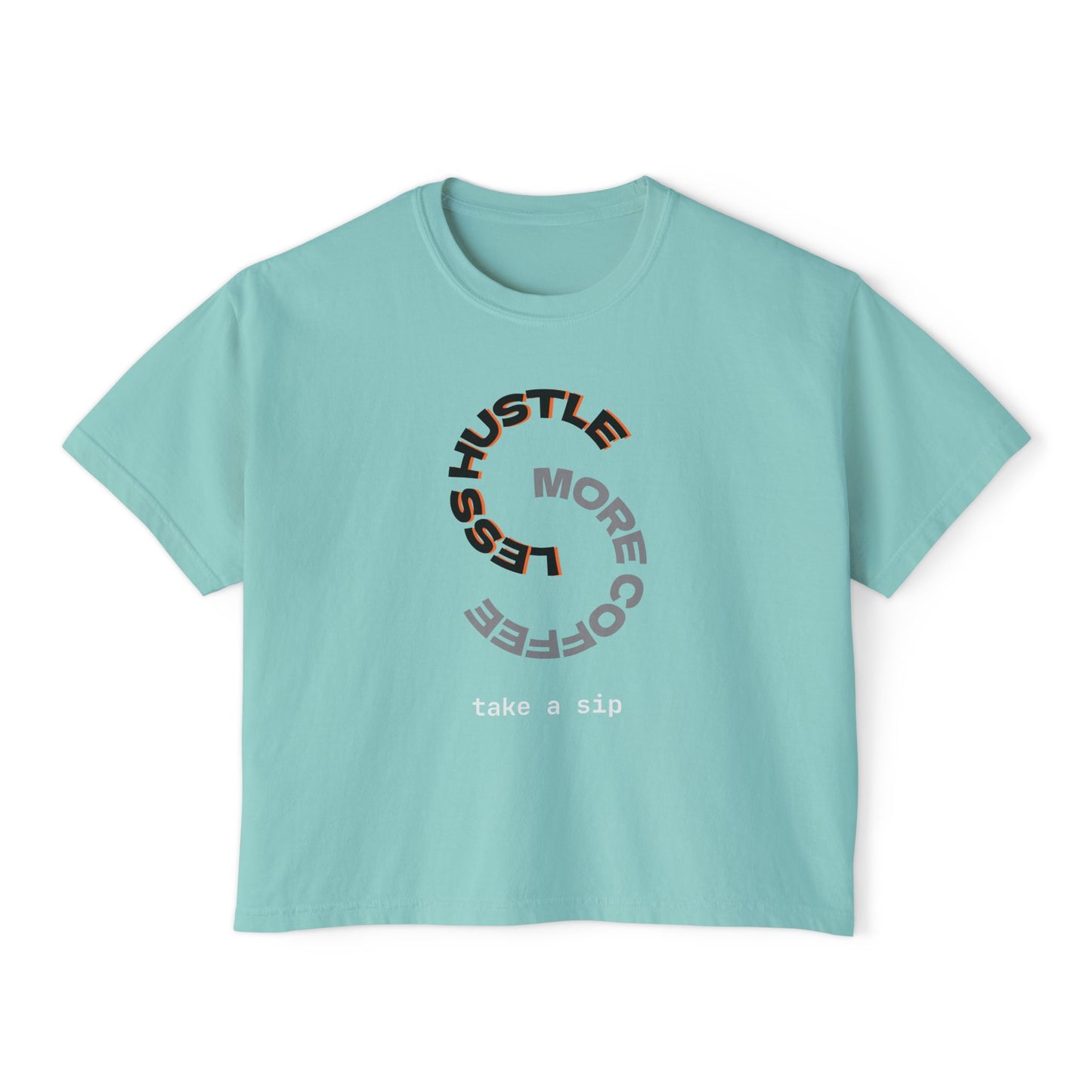 Comfort Colors Boxy Tee, Coffee Lover's Relaxed Fit