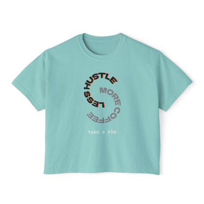 Comfort Colors Boxy Tee, Coffee Lover's Relaxed Fit