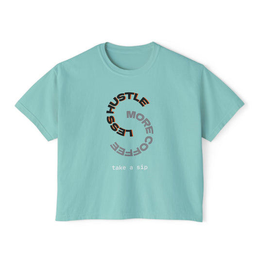 Comfort Colors Boxy Tee, Coffee Lover's Relaxed Fit