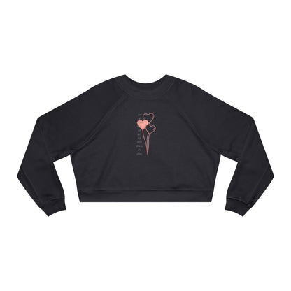 Bella+Canvas Women's Cropped Fleece Pullover