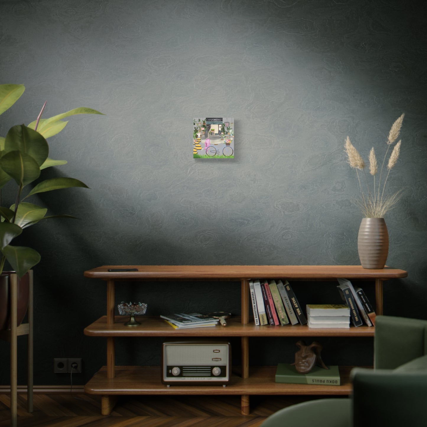 Charming Garden Cafe Wall Art