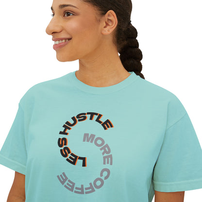 Comfort Colors Boxy Tee, Coffee Lover's Relaxed Fit