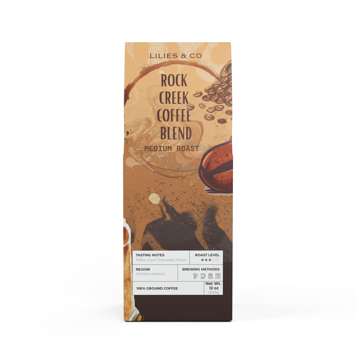 Lilies & Co. Rock Creek Coffee Blend (Medium Roast)