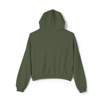 Bella + Canvas Custom Colorful Cinched Bottom Women's Hoodie