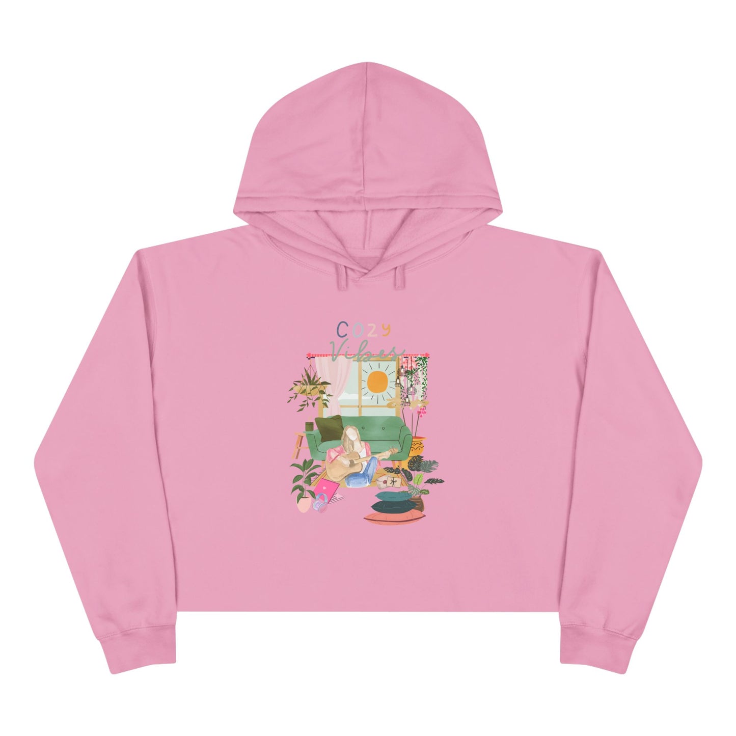 Cozy Vibe Cropped Hoodie