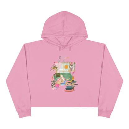 Cozy Vibe Cropped Hoodie