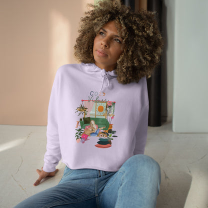 Cozy Vibe Cropped Hoodie
