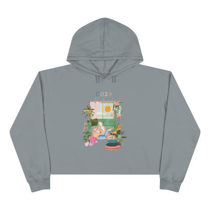 Cozy Vibe Cropped Hoodie