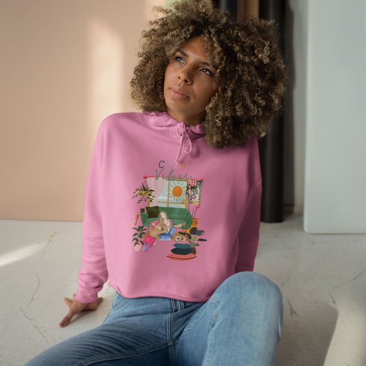 Cozy Vibe Cropped Hoodie