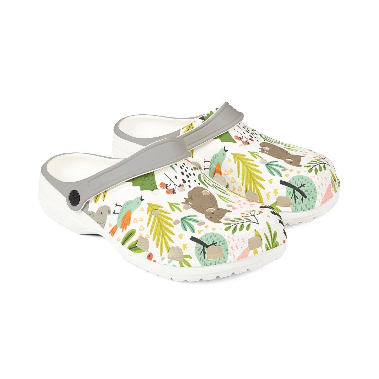 Cute Animal Print EVA Foam Rubber Shoes