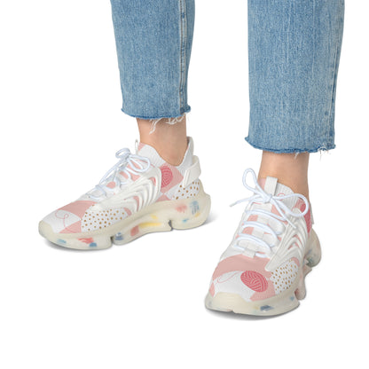 Trendy Women's Mesh Sneakers - Stylish and Breathable Athletic Footwear for Everyday Comfort
