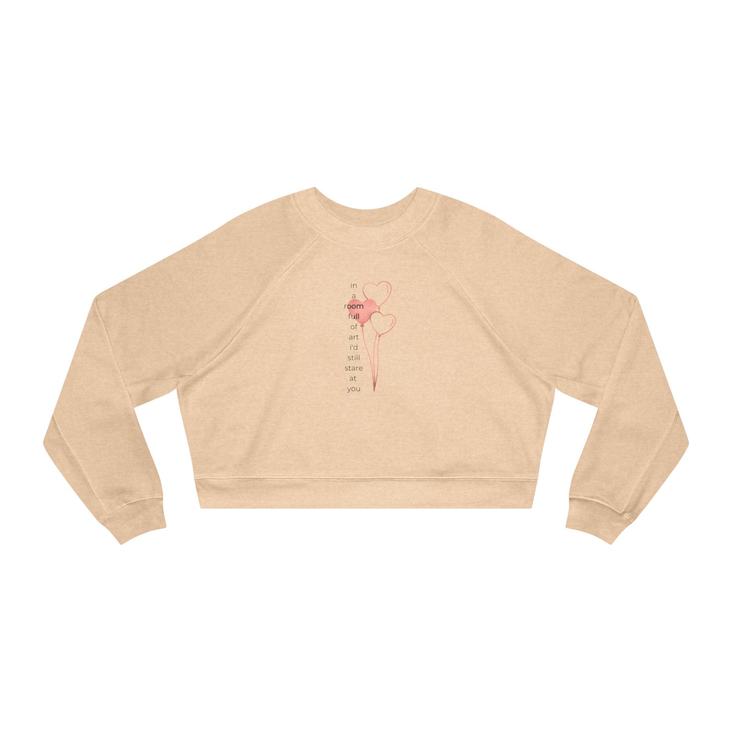 Bella+Canvas Women's Cropped Fleece Pullover