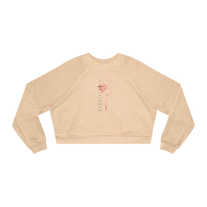 Bella+Canvas Women's Cropped Fleece Pullover