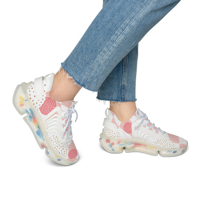 Trendy Women's Mesh Sneakers - Stylish and Breathable Athletic Footwear for Everyday Comfort