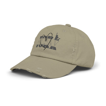 District Unisex Distressed Cap