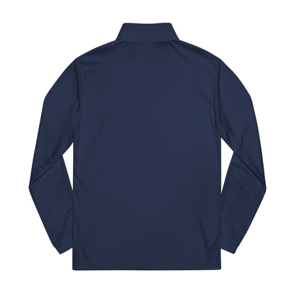 Adidas® Embroidered Quarter-Zip Pullover