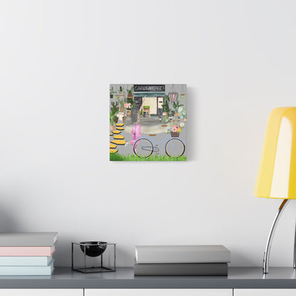 Charming Garden Cafe Wall Art