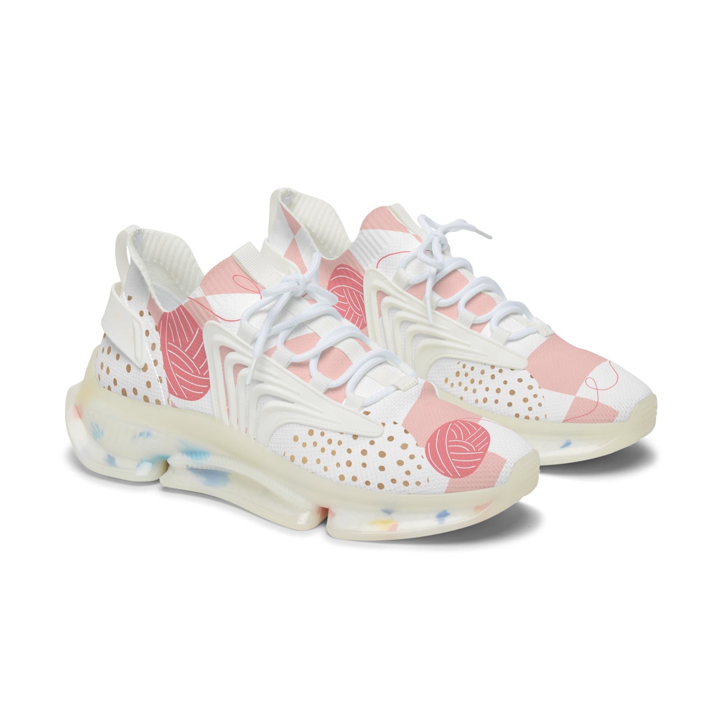 Trendy Women's Mesh Sneakers - Stylish and Breathable Athletic Footwear for Everyday Comfort